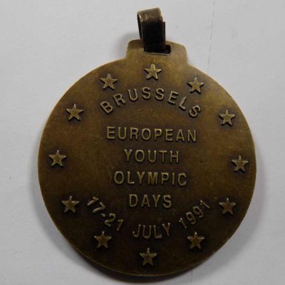 MEDAL BRUSSELS EUROPEAN YOUTH OLYMPIC DAYS 1991