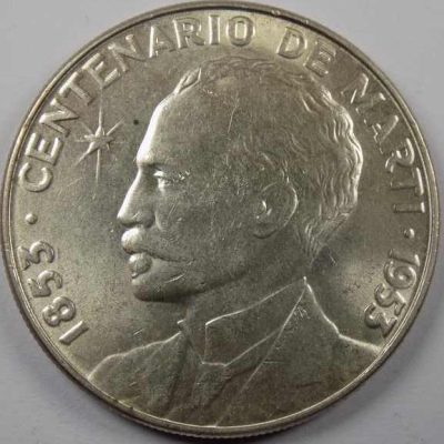 Κούβα 1 Πέσο, 1953